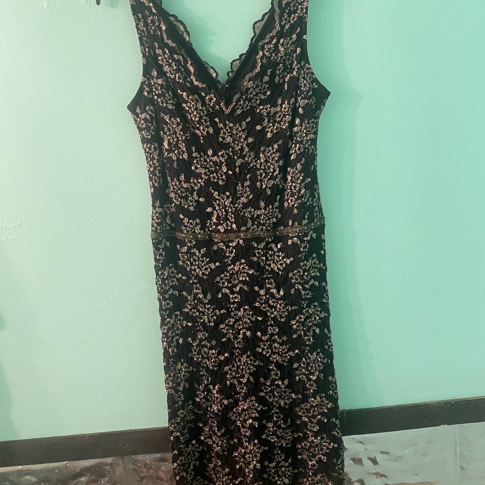 NWT Beautiful black lace dress